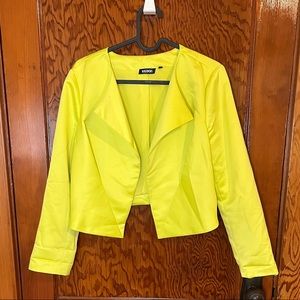 Lime green blazer